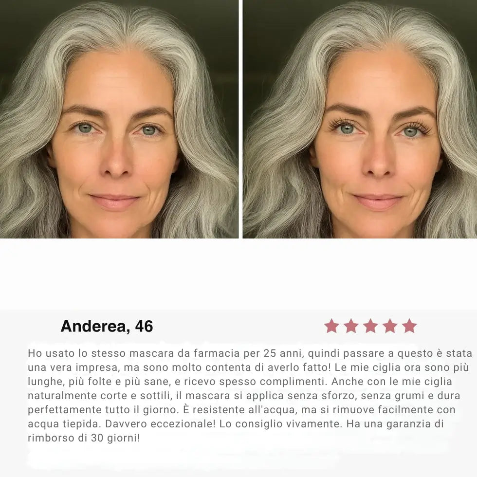 NuraBeauty | Mascara Naturel Allongeant et Nourrissant Iron Eye.