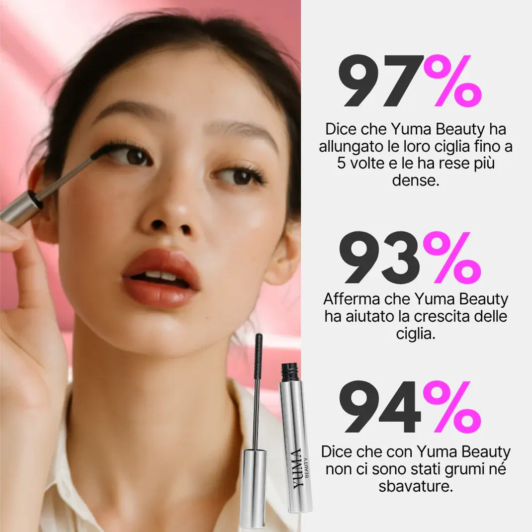 NuraBeauty| Iron  Mascara naturale allungante e nutriente.
