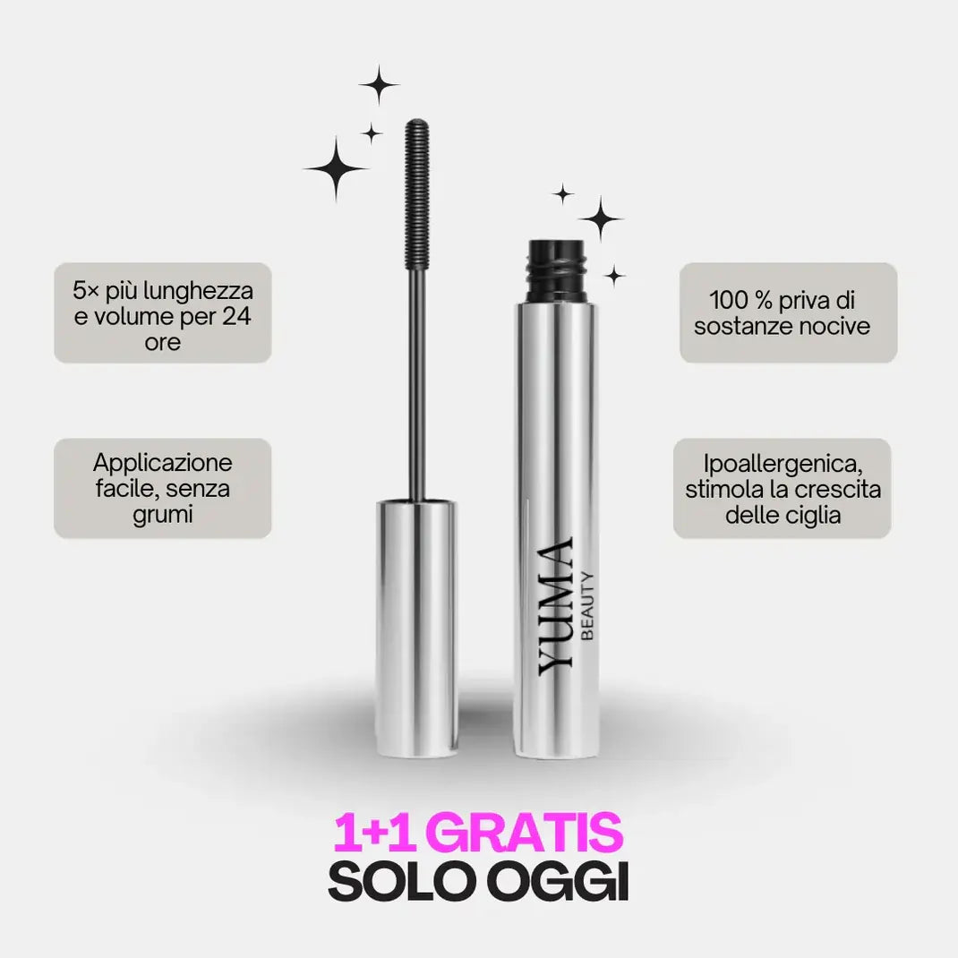 NuraBeauty| Mascara naturel allongeant et nourrissant