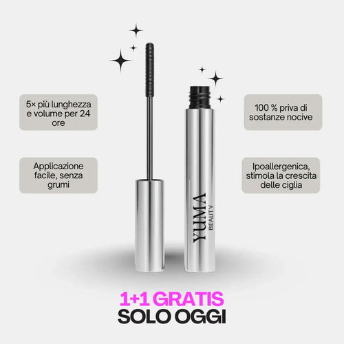 NuraBeauty| Mascara naturel allongeant et nourrissant
