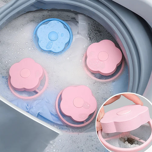 4x Ramasseur de poils d'animaux pour machine à laver.