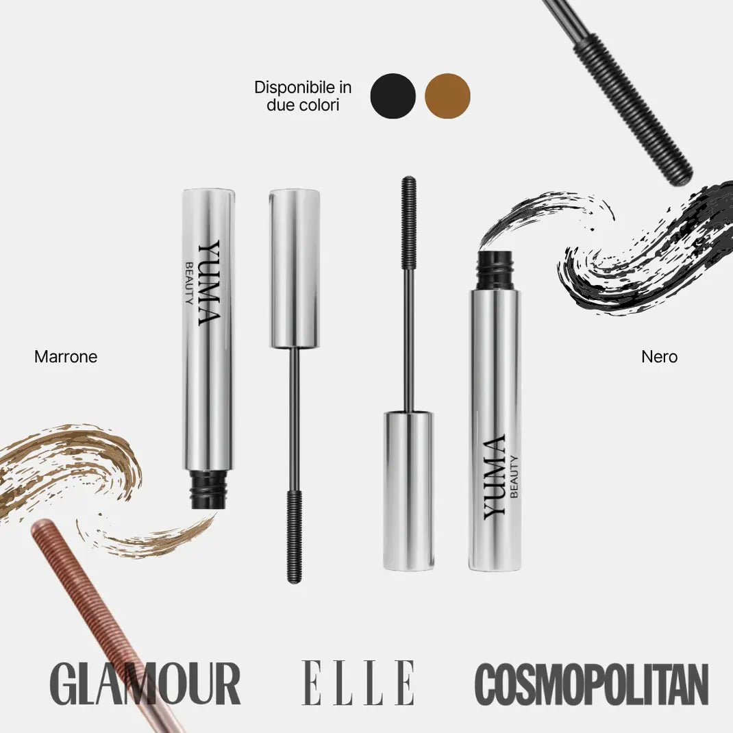 NuraBeauty| Iron  Mascara naturale allungante e nutriente.
