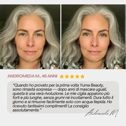 NuraBeauty| Iron  Mascara naturale allungante e nutriente.