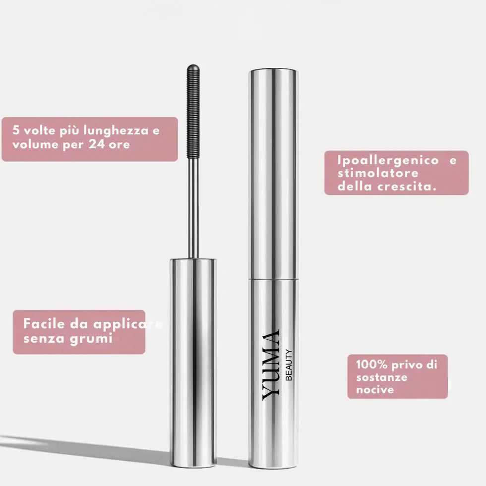NuraBeauty| Mascara Yeux de Fer naturel allongeant et nourrissant.