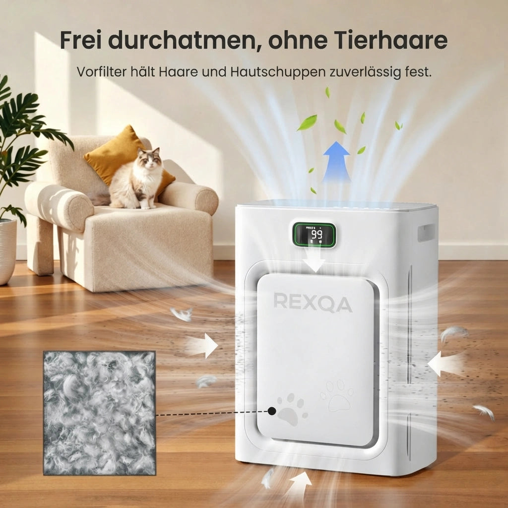 Purificateur d'air Rexqa FurGuard™