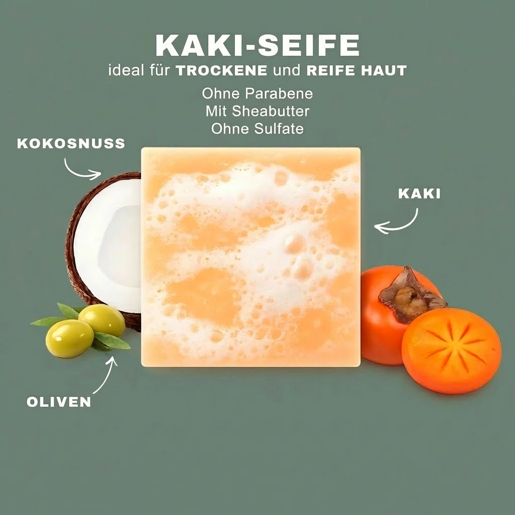 Savon désodorisant au kaki