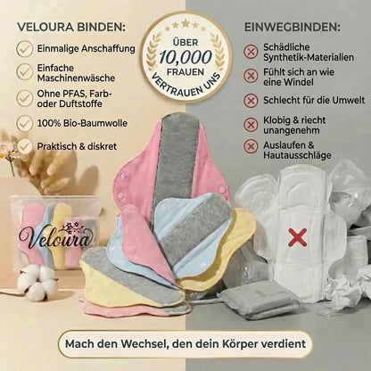 Veloura Pads – Protections lavables