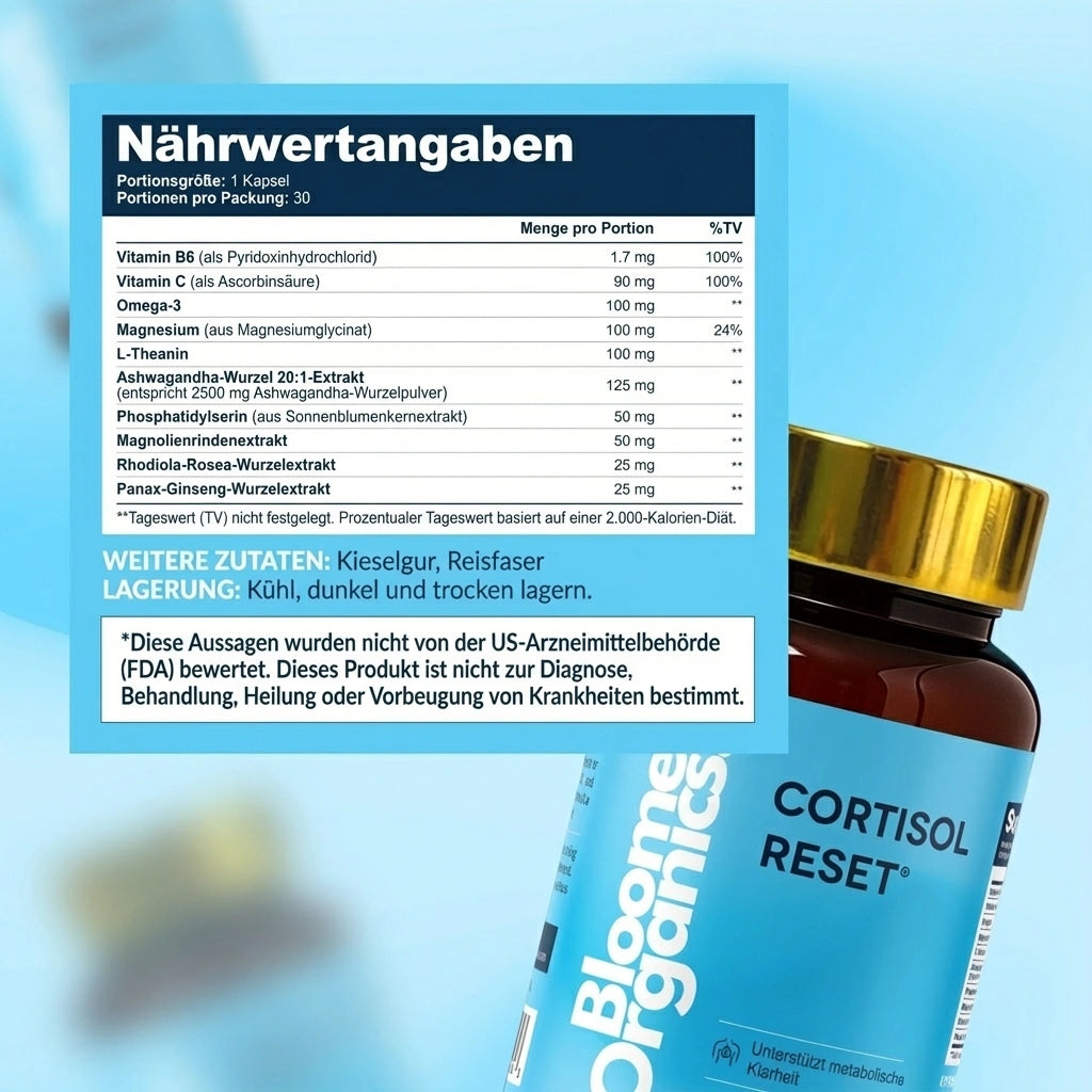 Réinitialisation Naturelle du Cortisol™